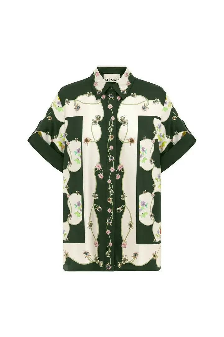Alemais Venus Shirt and Pants Set Multi Floral Size 14