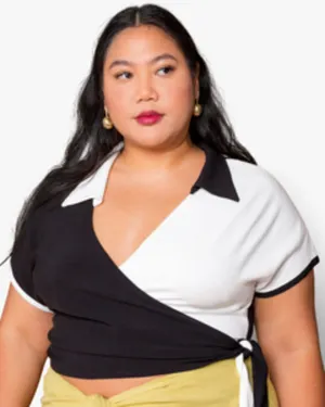 Alyssa Wrap Top | Yin Yang