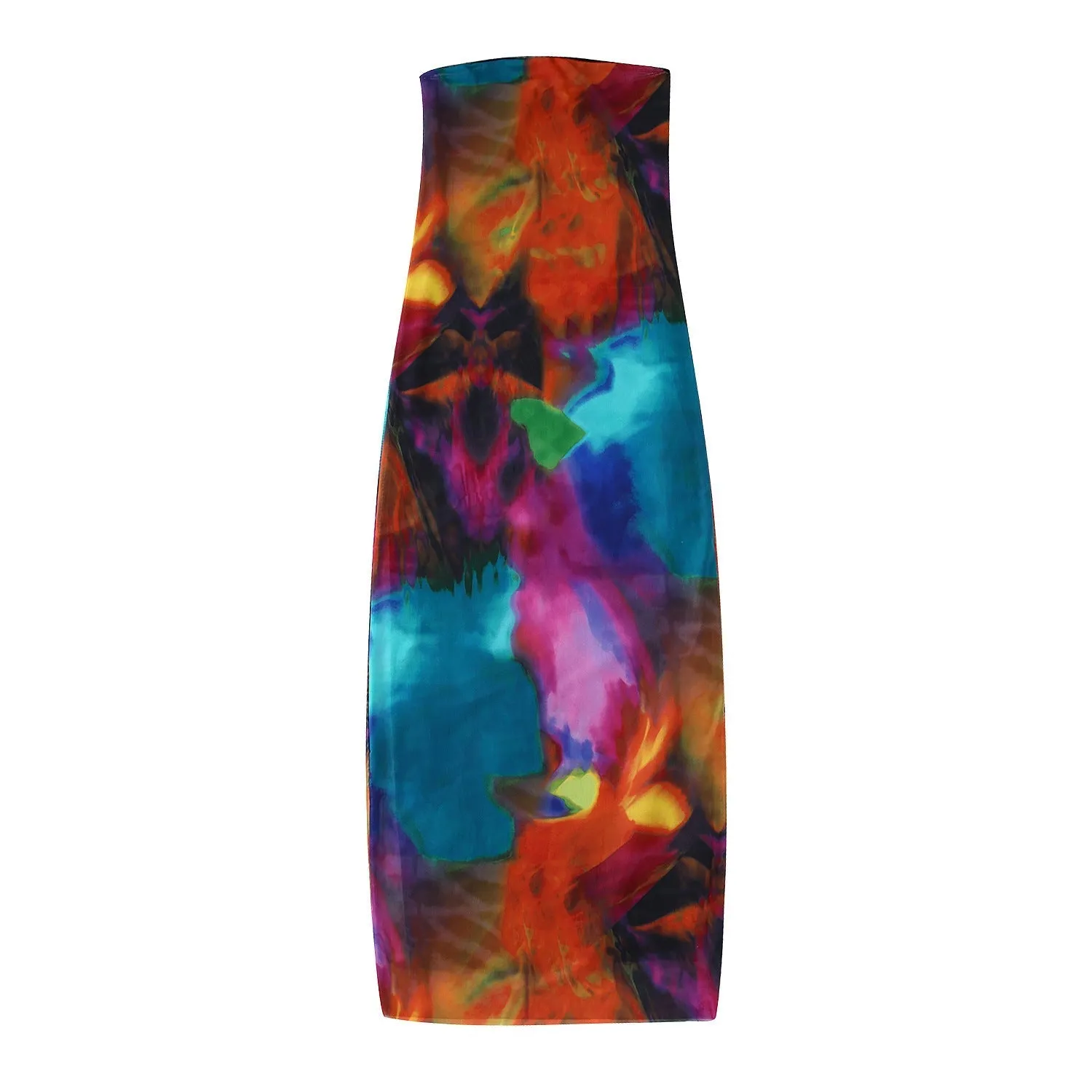 Amozae-Christmas Outfits New Year's Eve Dress Night Out Club Dresses cute winter outfits Hira Printed Mesh Dress
