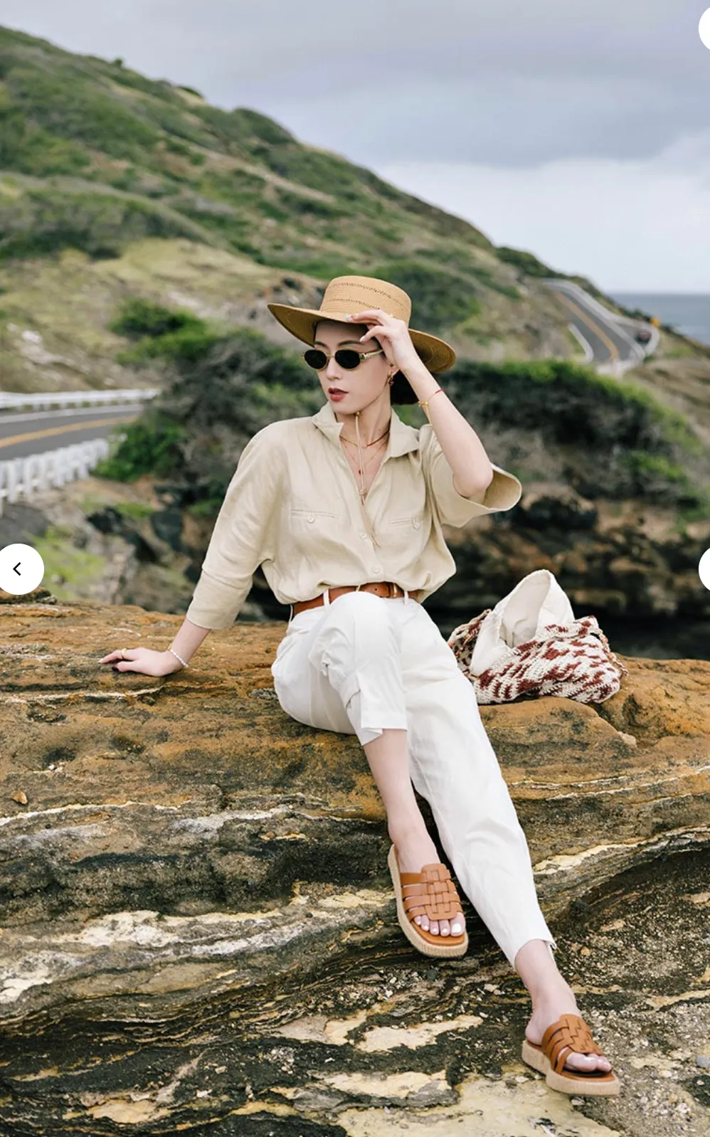 Antoine Linen Blouse