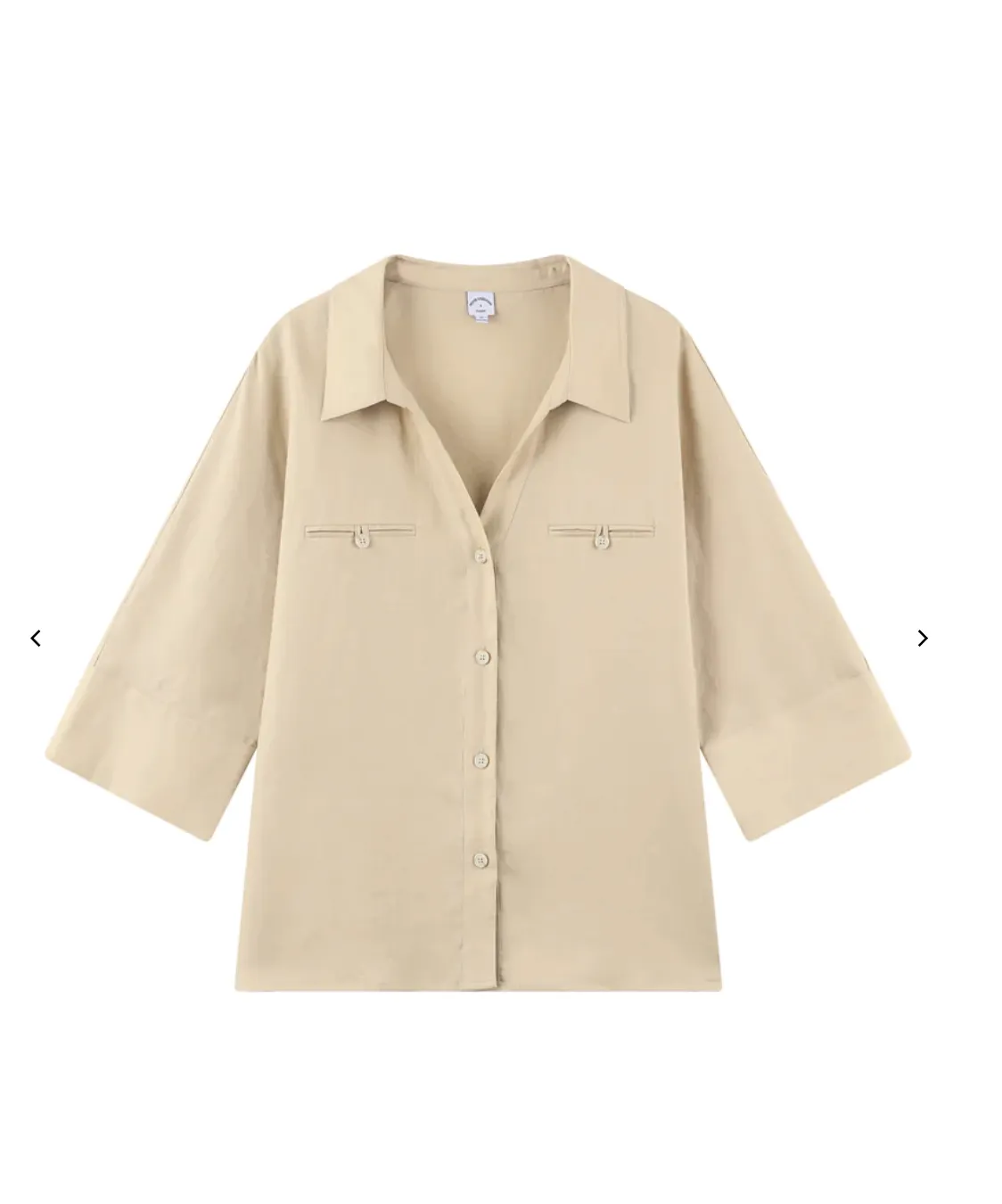 Antoine Linen Blouse