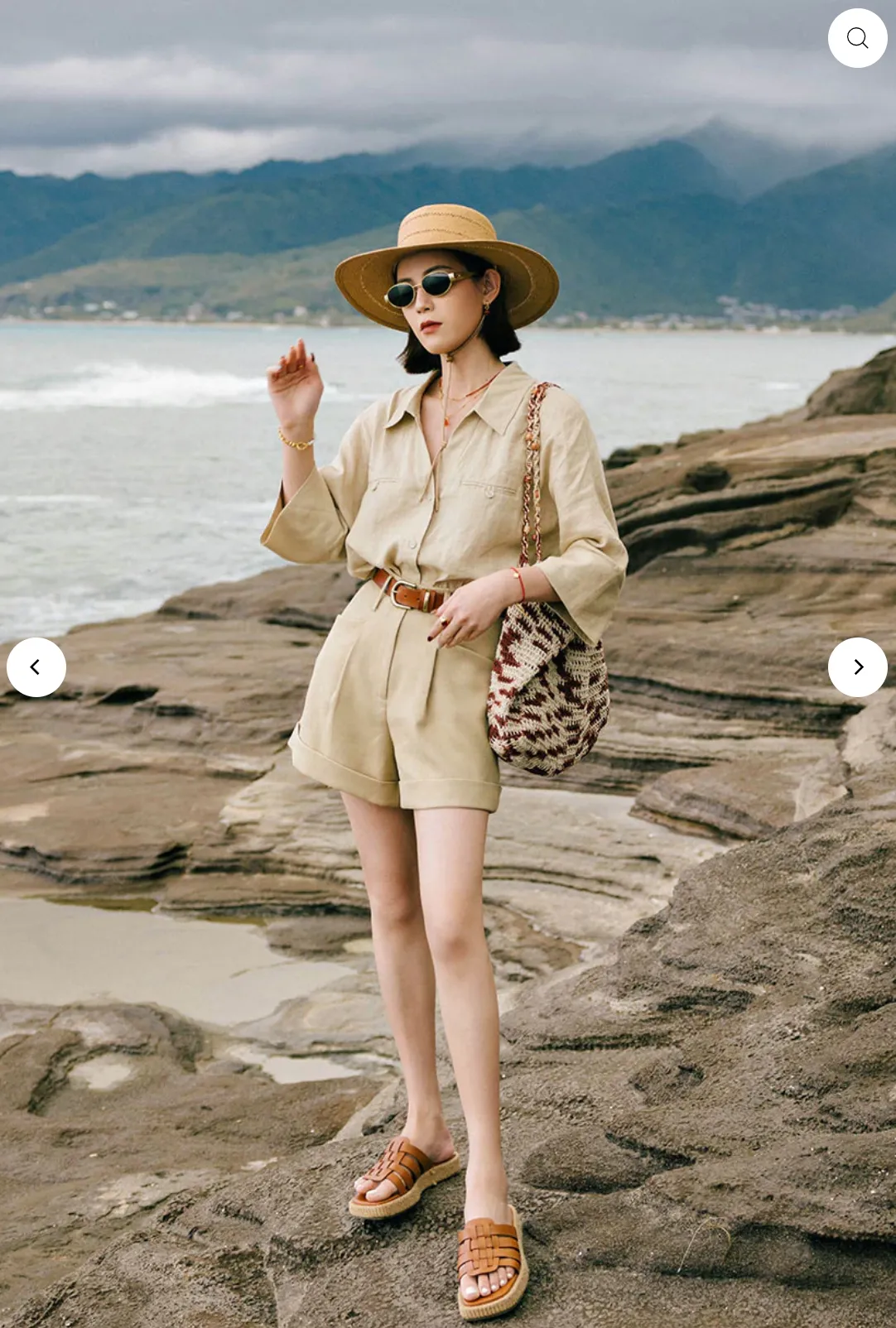 Antoine Linen Blouse