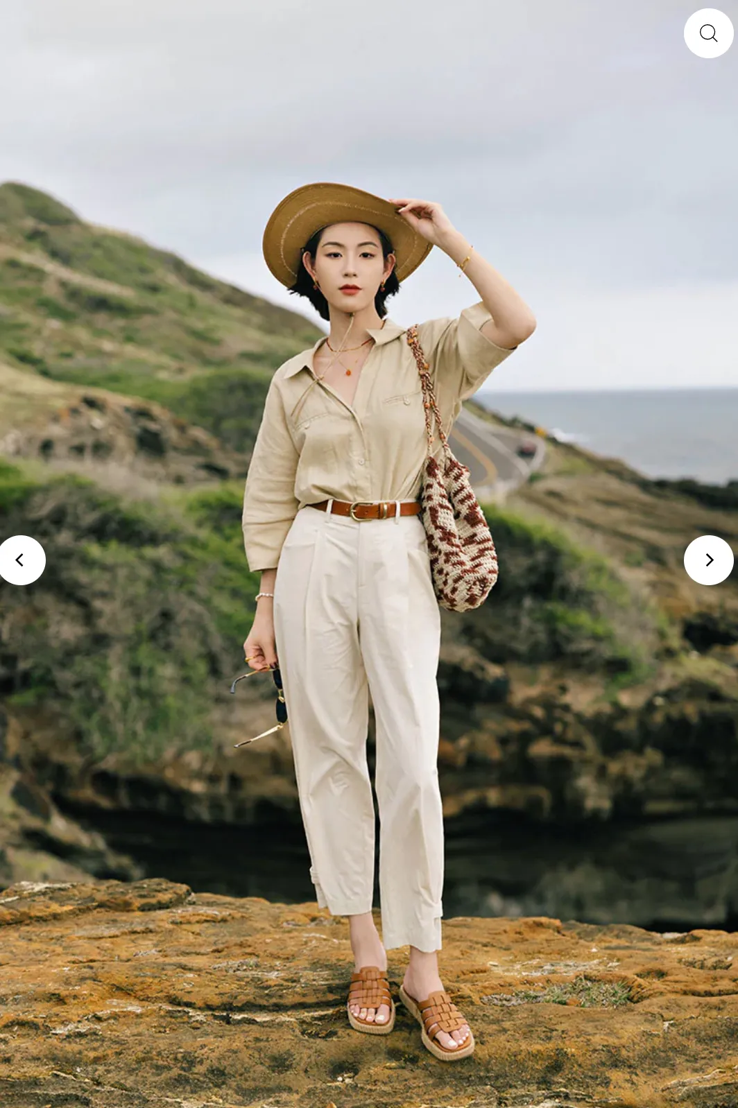 Antoine Linen Blouse
