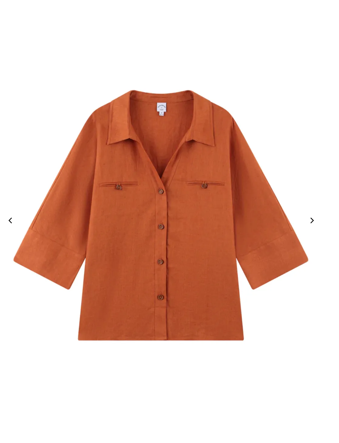 Antoine Linen Blouse