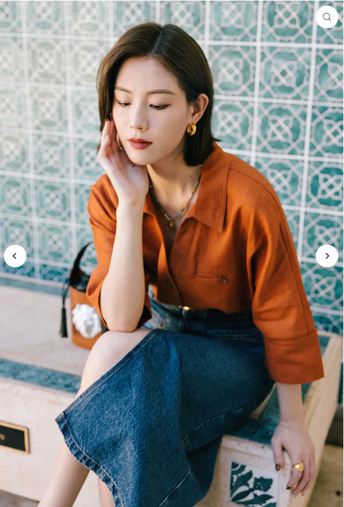 Antoine Linen Blouse
