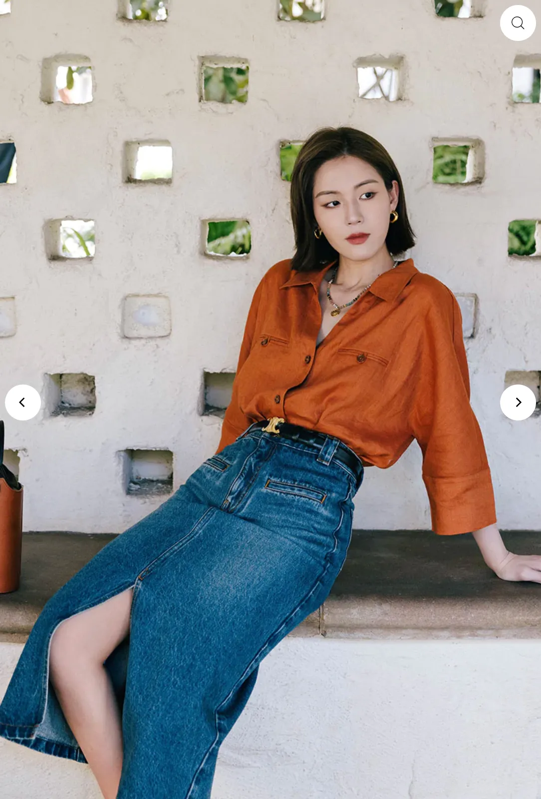 Antoine Linen Blouse