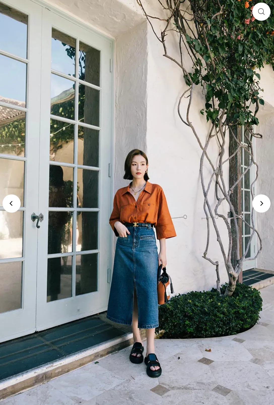 Antoine Linen Blouse