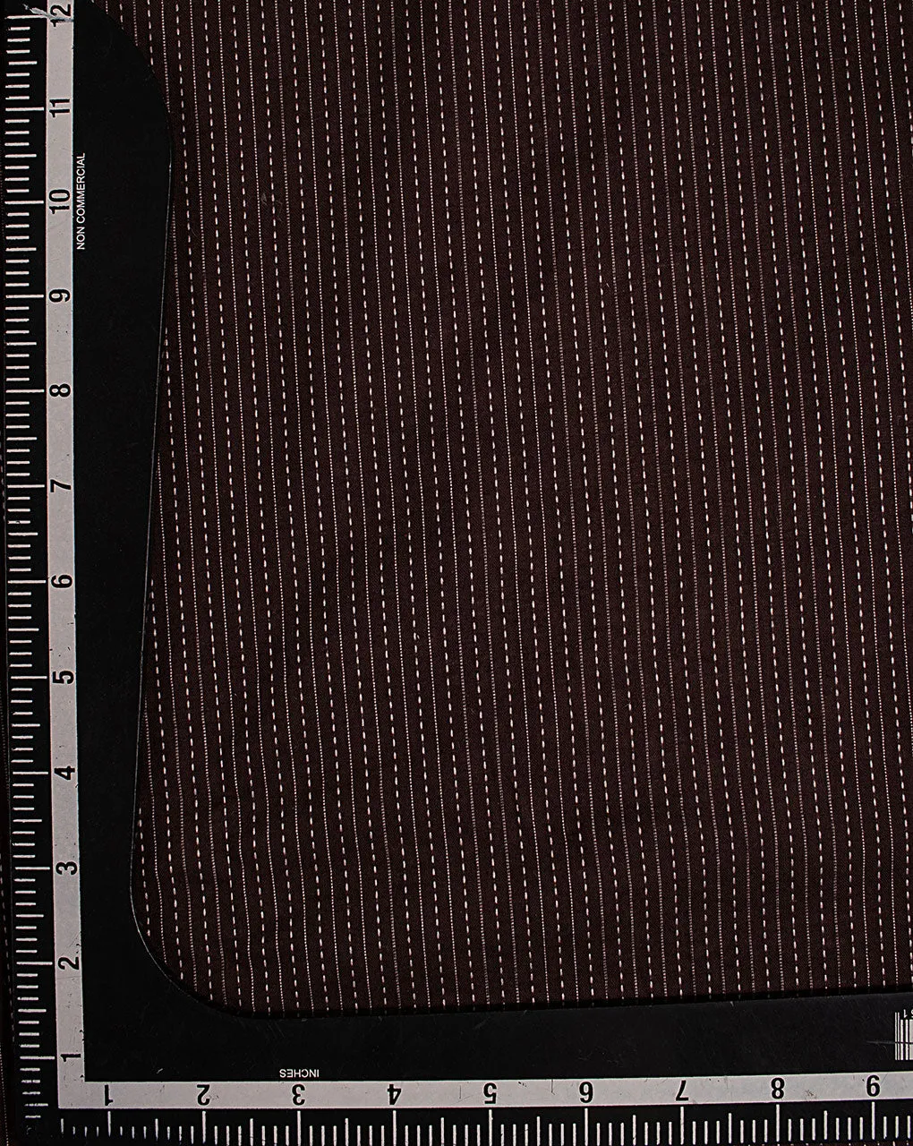 Brown Plain Kantha Cotton Fabric