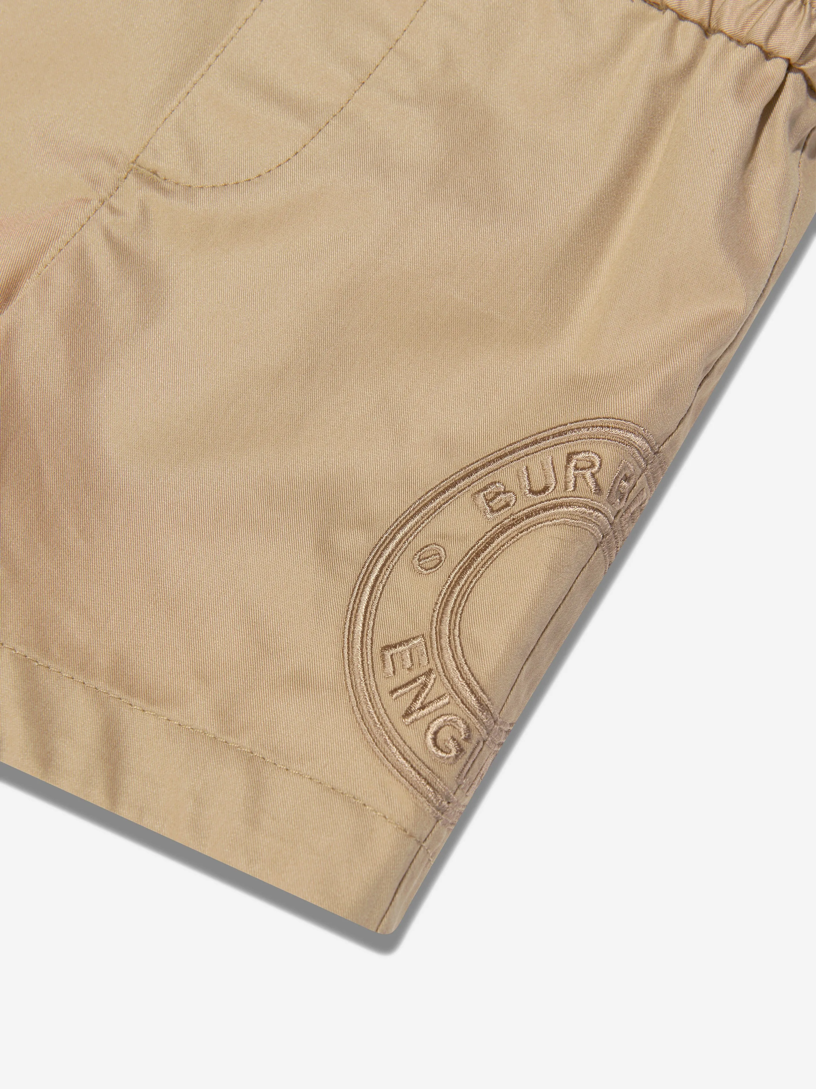 Burberry Baby Boys Mini Romeo Shorts In Beige