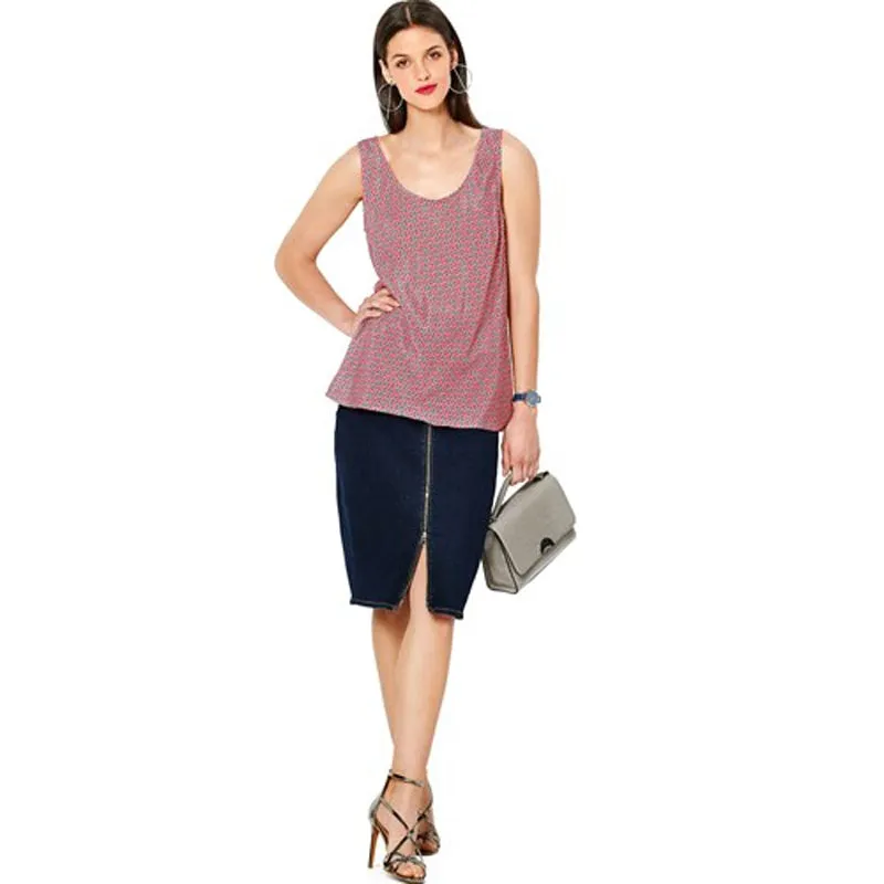 Burda Pattern 6231 Misses' Tops