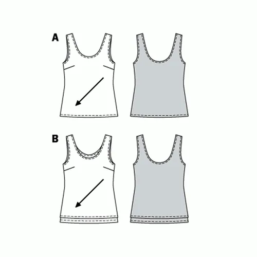 Burda Pattern 6231 Misses' Tops