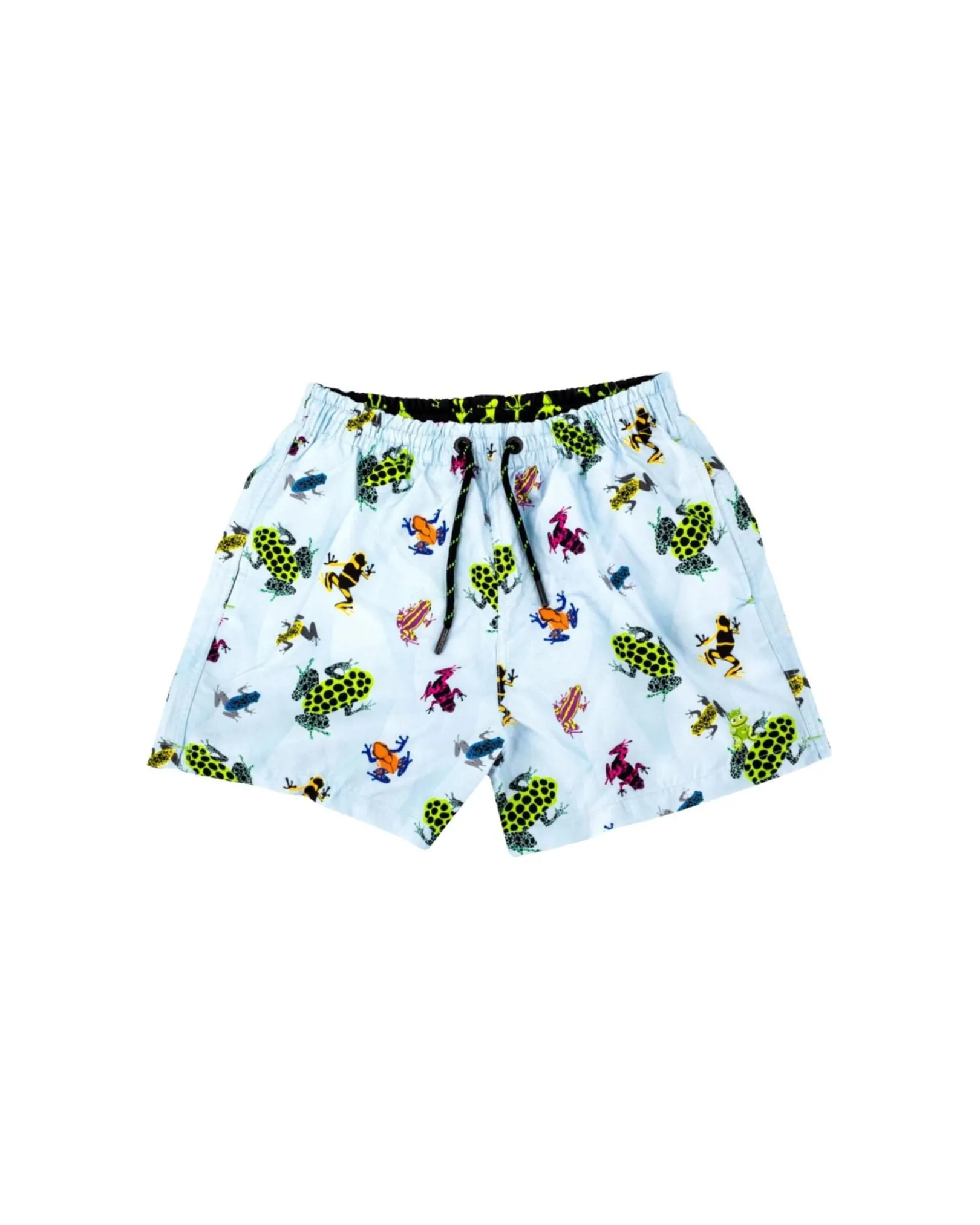 Cannes Print Trunks - Light Blue