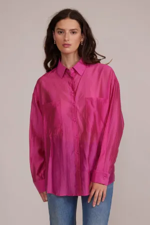 Carlen Cargo Blouse - Pink