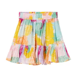 Colouring Print Skirt