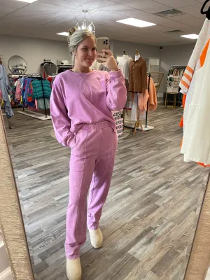 Comfy Knit Set - Lilac