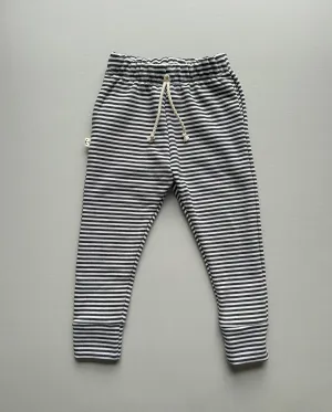 COMFY PANTS | RAVEN STRIPE