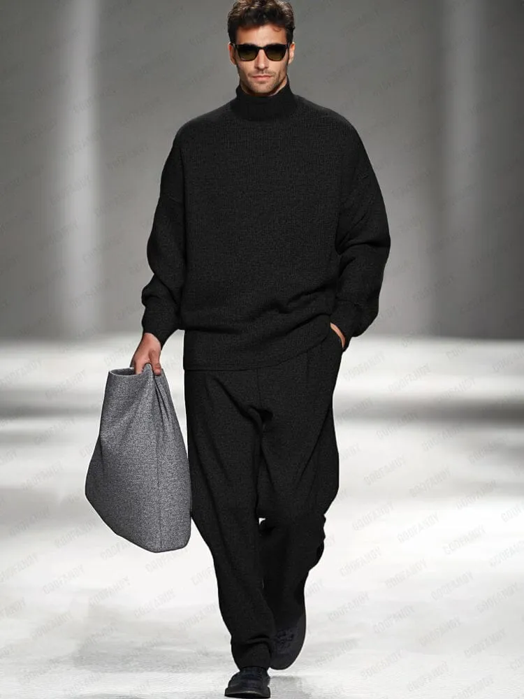 Comfy Quiet Luxury Minimalist  2-Piece Set