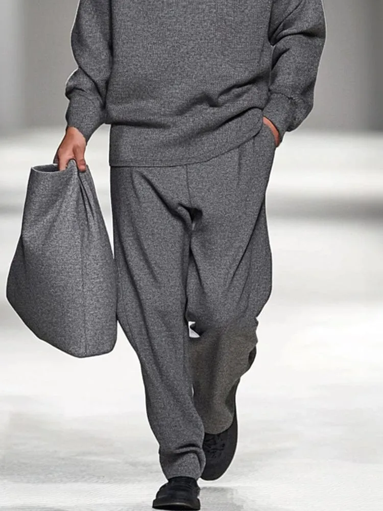 Comfy Quiet Luxury Minimalist  2-Piece Set