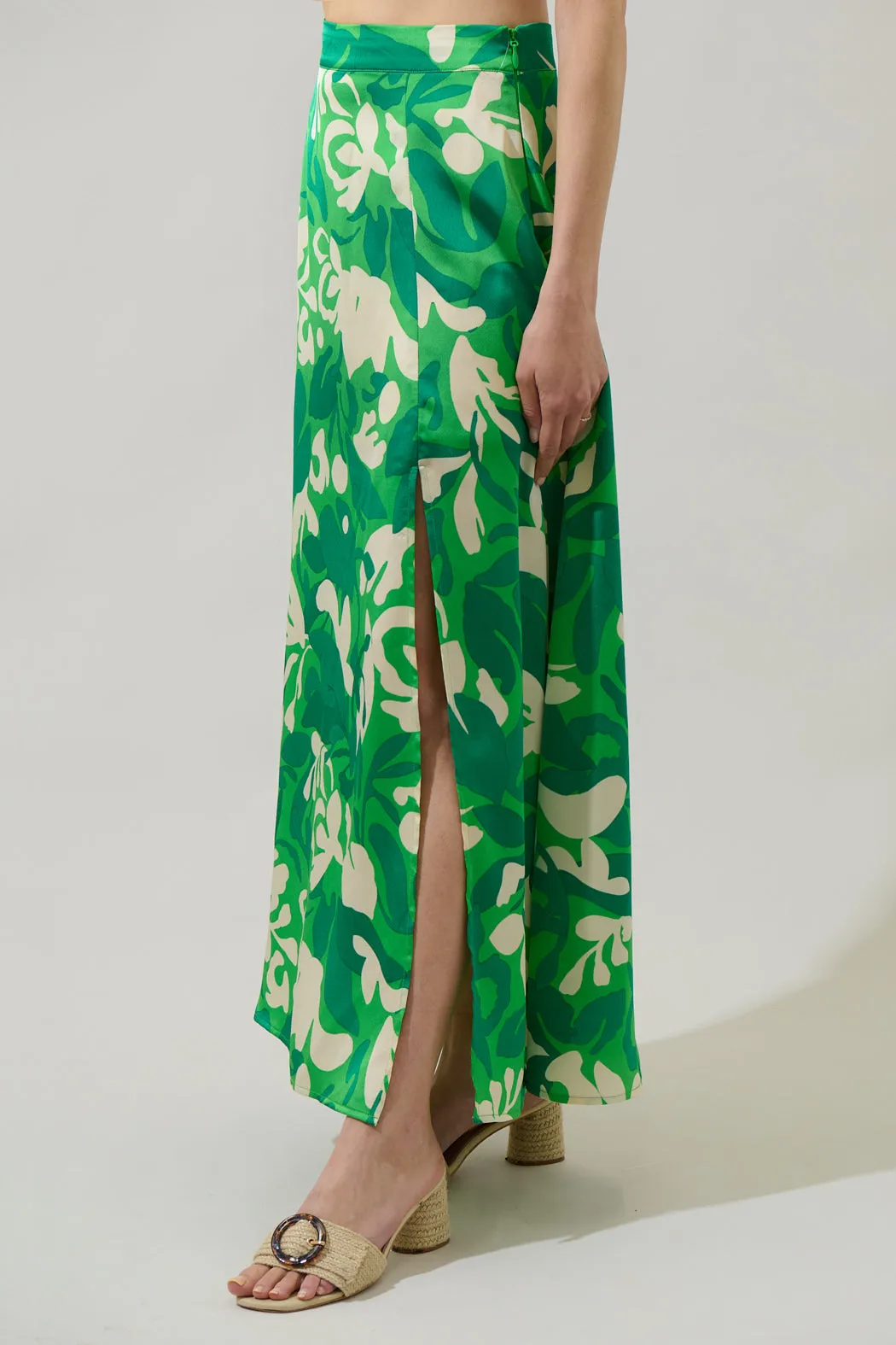 Denver Floral Kenzie Maxi Skirt