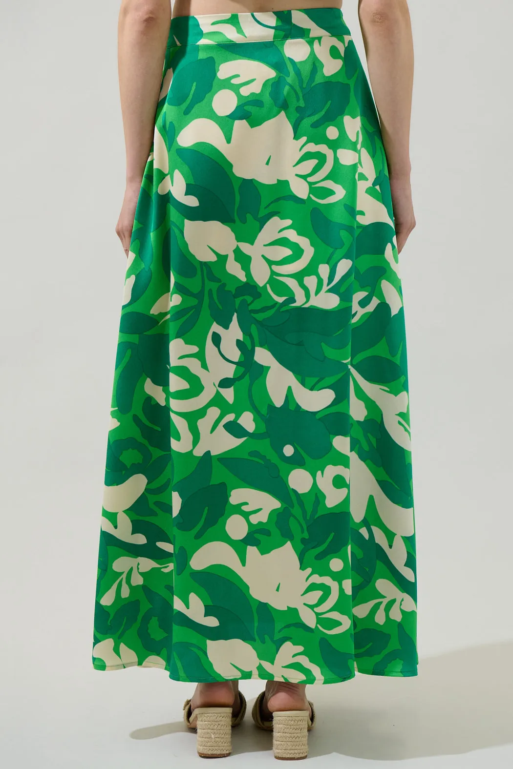 Denver Floral Kenzie Maxi Skirt