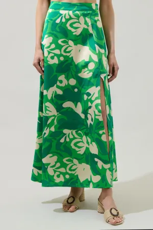 Denver Floral Kenzie Maxi Skirt