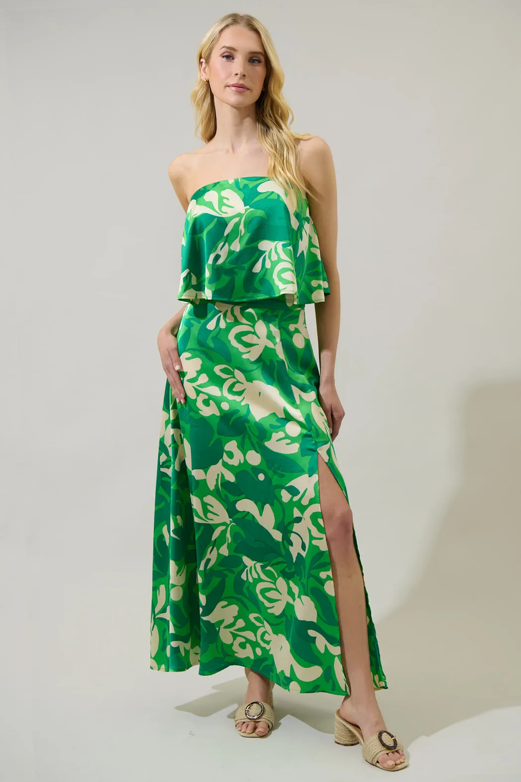 Denver Floral Kenzie Maxi Skirt