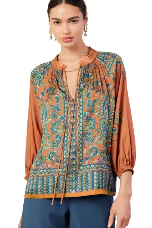 Felda Split Neck Top