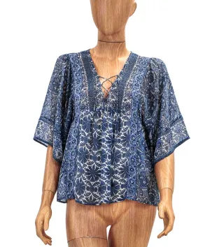 Floral Printed Flowy Blouse