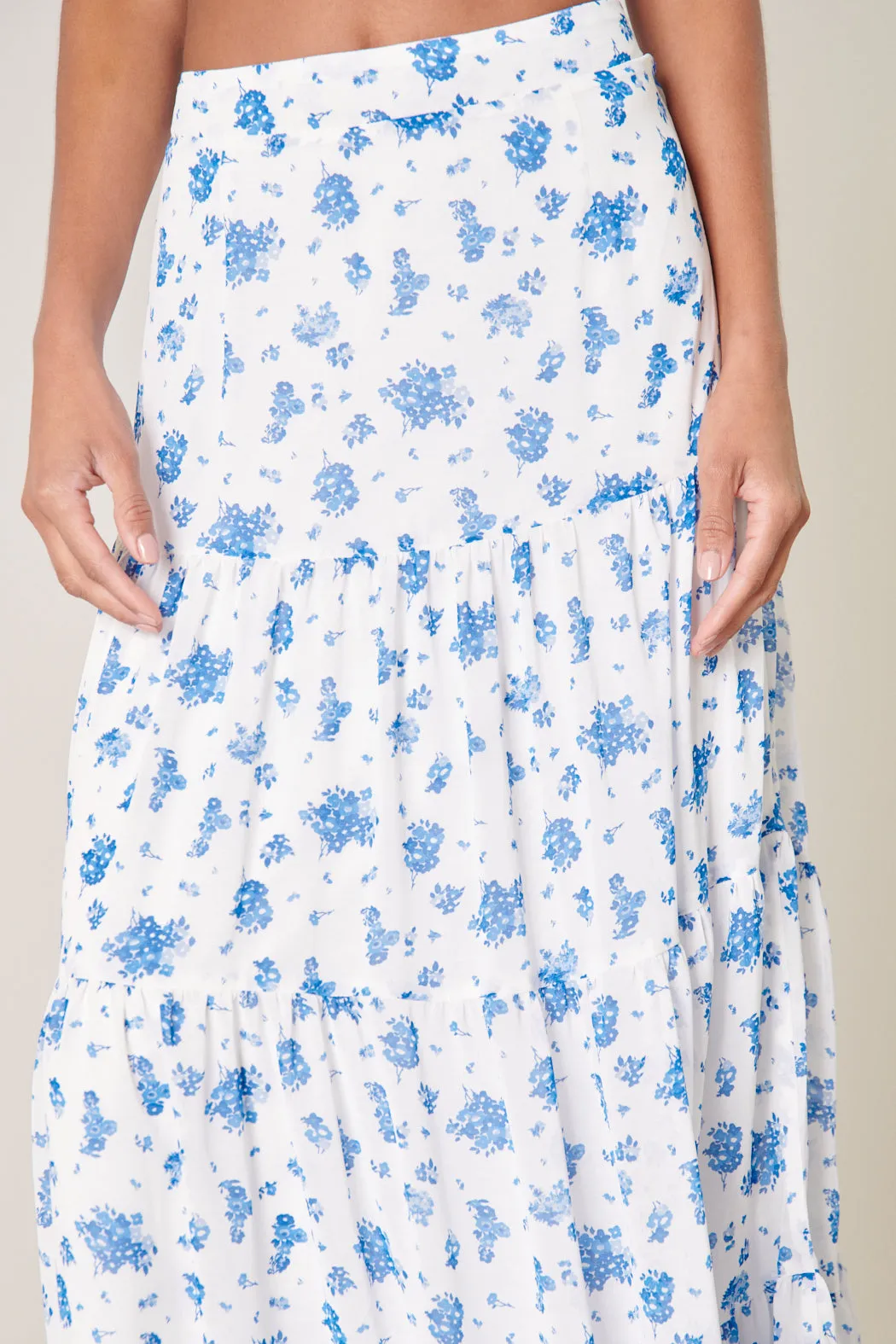 Fond of You Bellingham Tiered Maxi Skirt