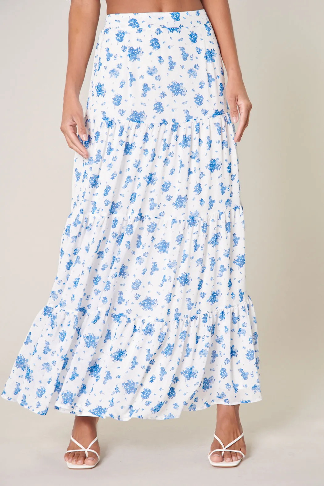 Fond of You Bellingham Tiered Maxi Skirt