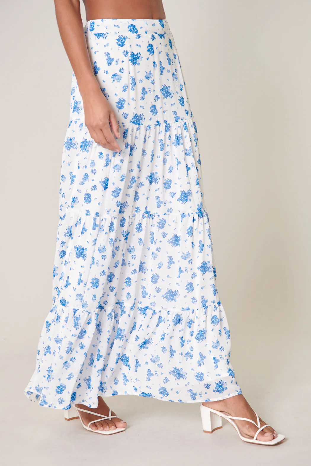 Fond of You Bellingham Tiered Maxi Skirt