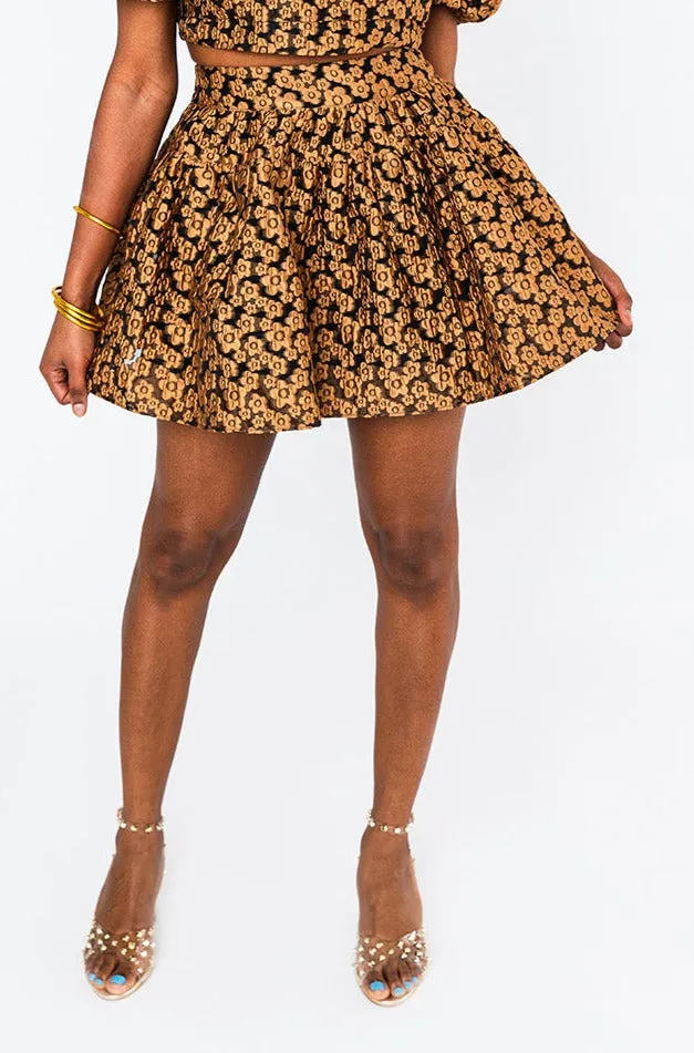 Fortune's Hand Skirt - Rum Raisin