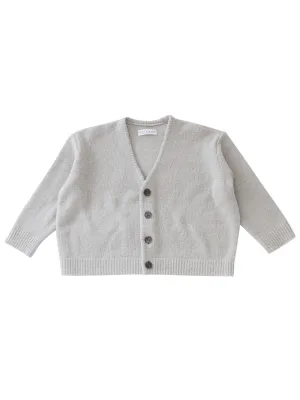 Greige V-Neck Cardigan