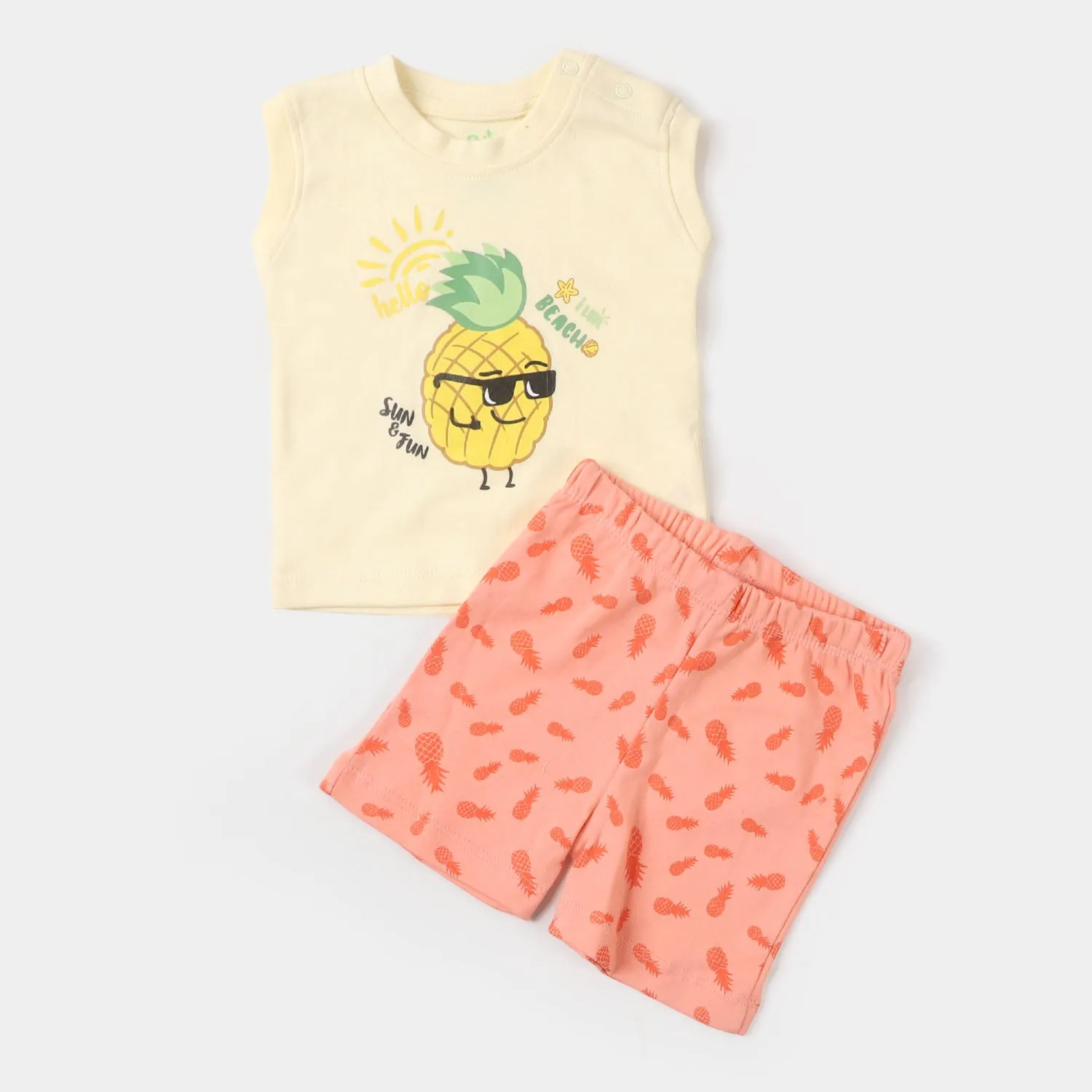 Infant Boys Set 2 Pcs Sun & Fun