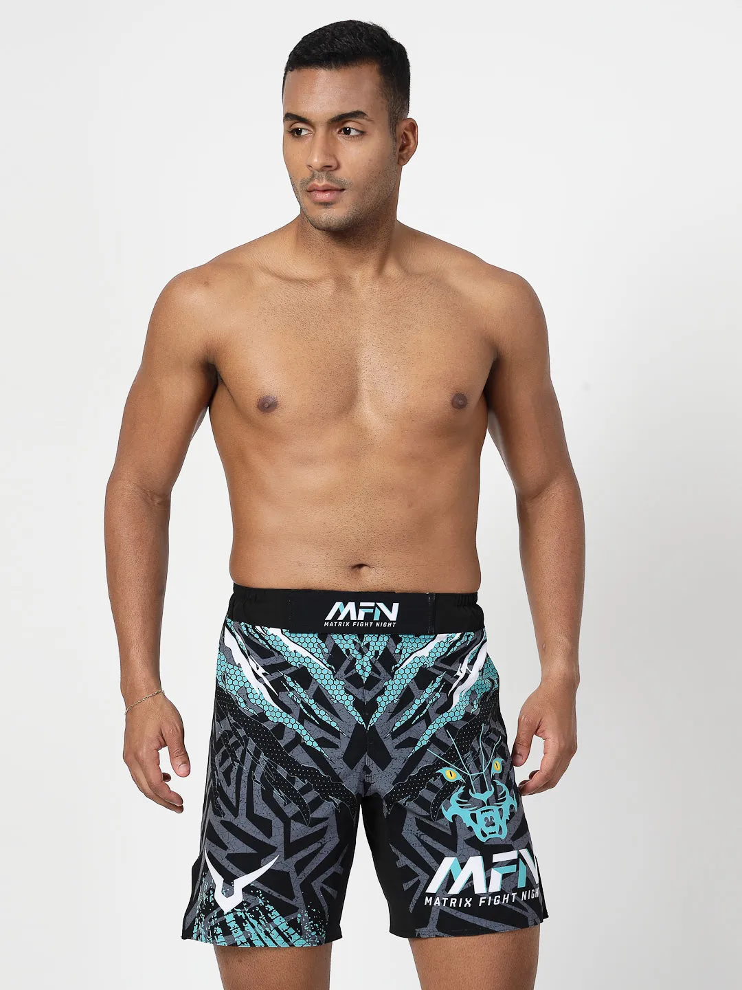 Invincible Men's MFN 15 Replica Fighting Shorts