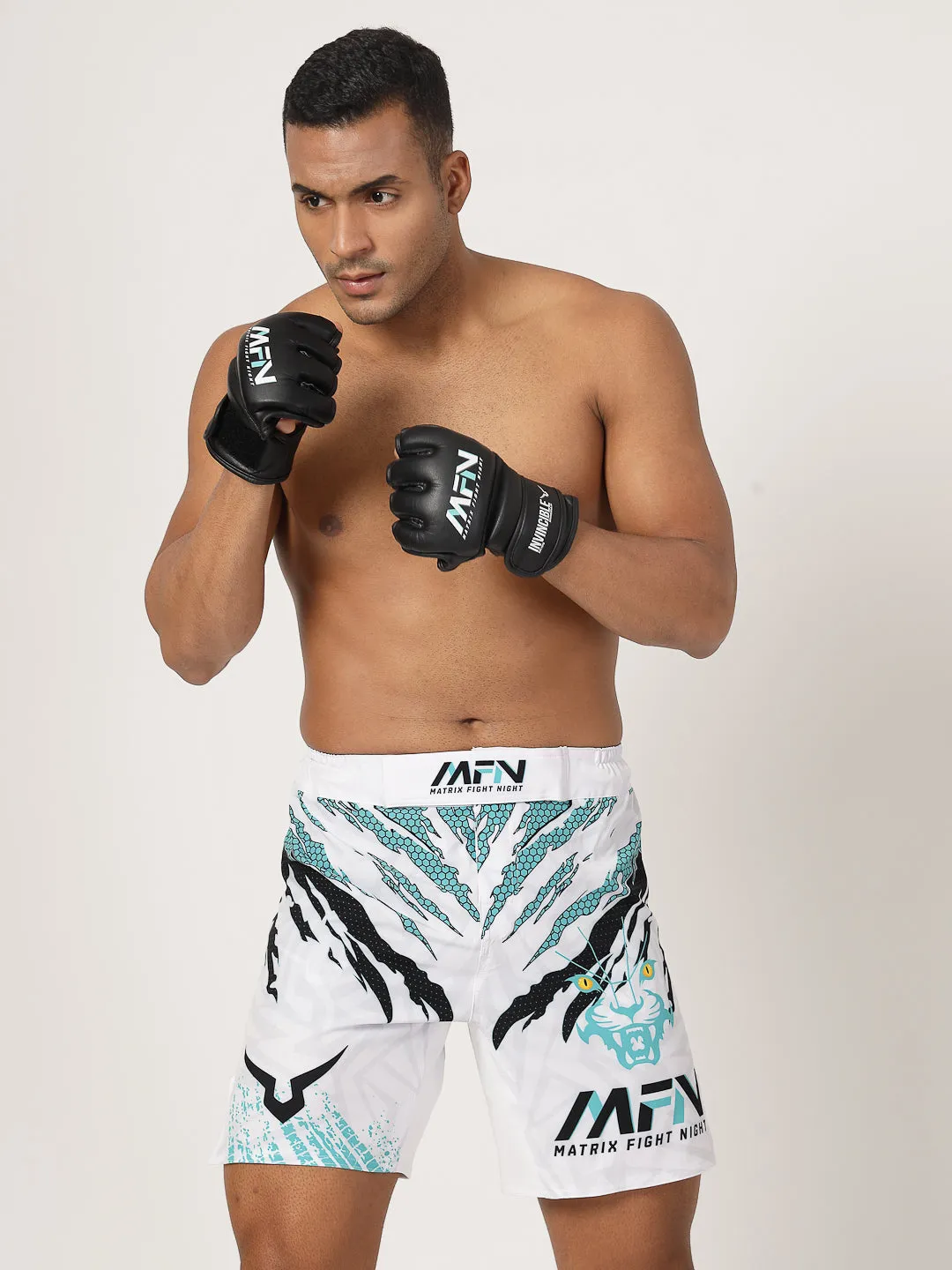 Invincible Men's MFN 15 Replica Fighting Shorts