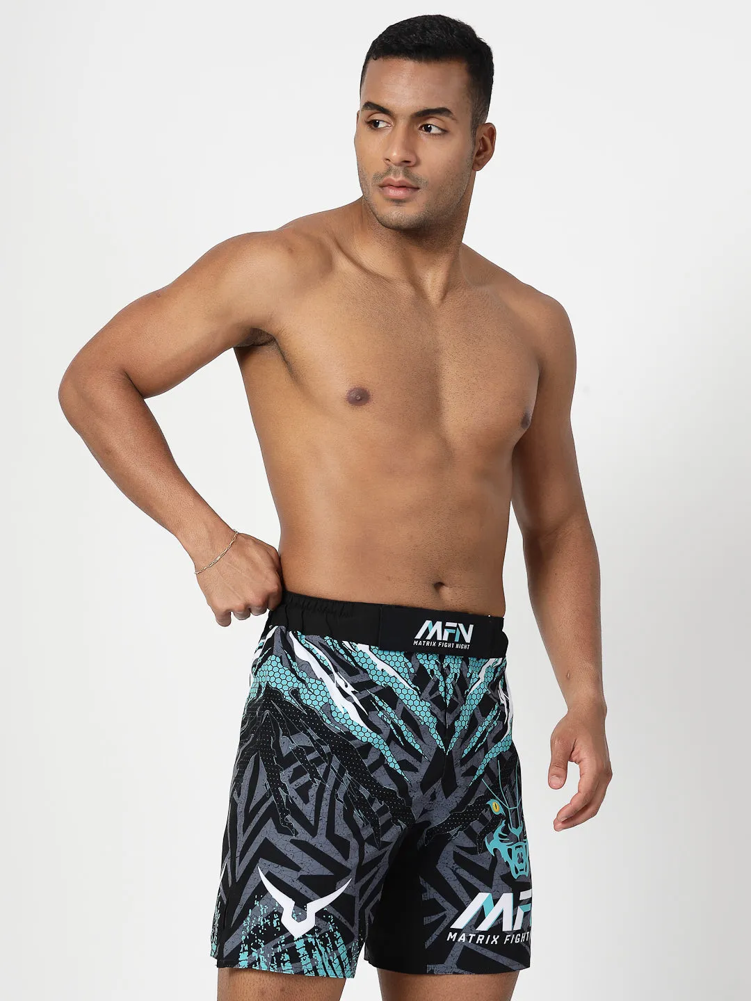 Invincible Men's MFN 15 Replica Fighting Shorts