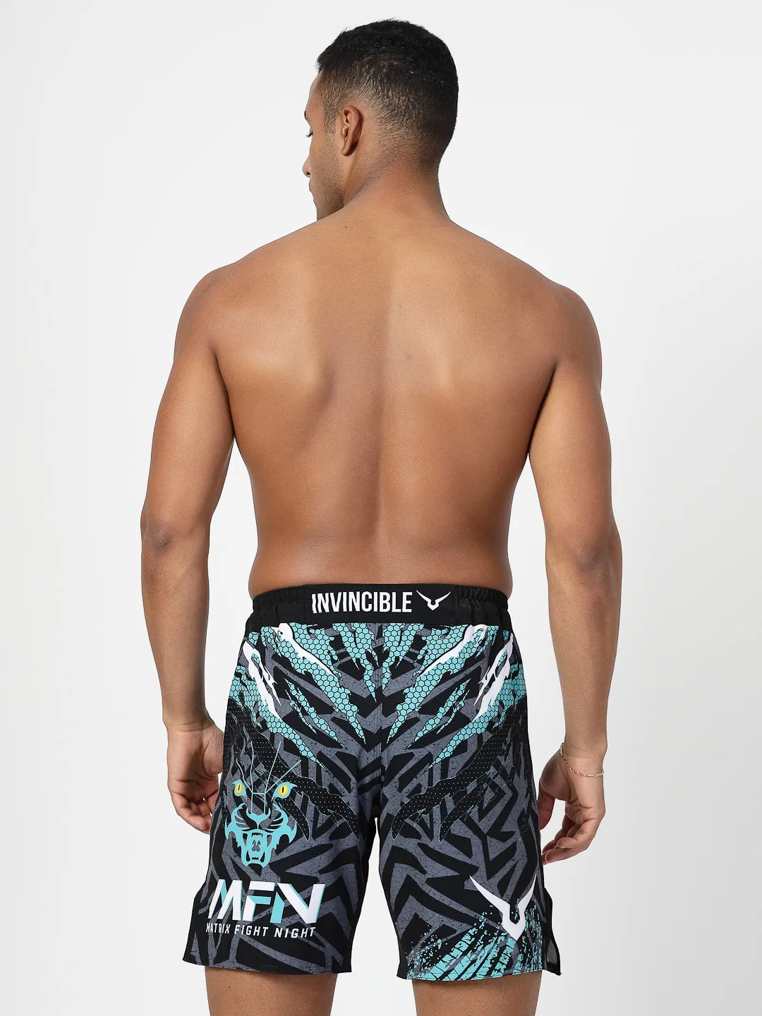 Invincible Men's MFN 15 Replica Fighting Shorts
