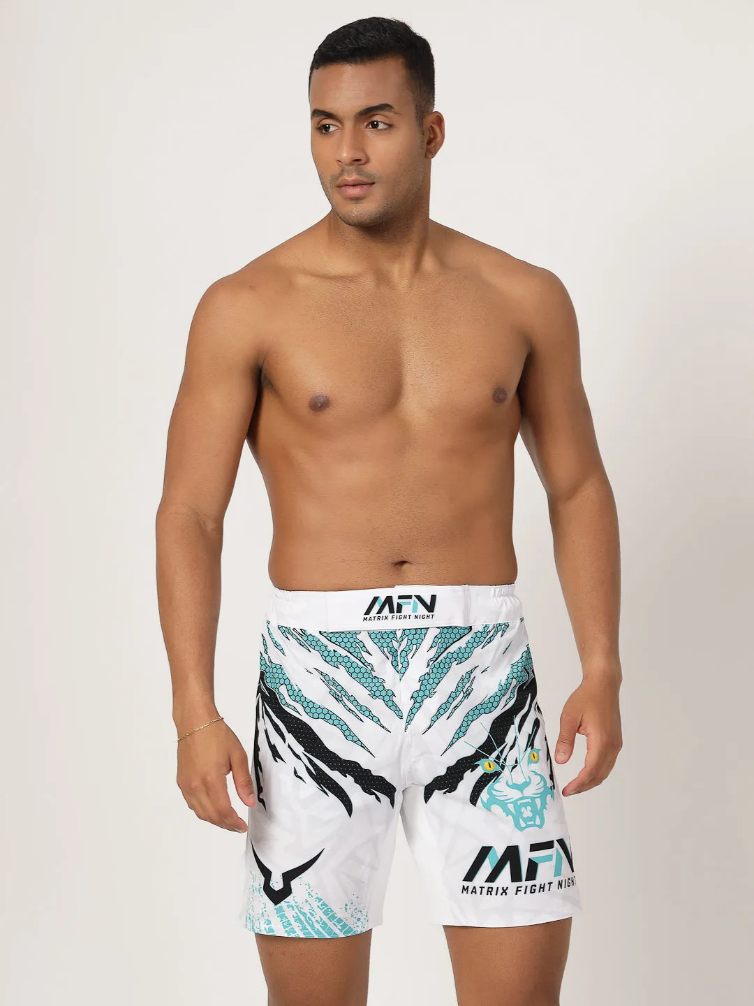 Invincible Men's MFN 15 Replica Fighting Shorts