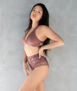 Isla Shorts - Shiny Mauve