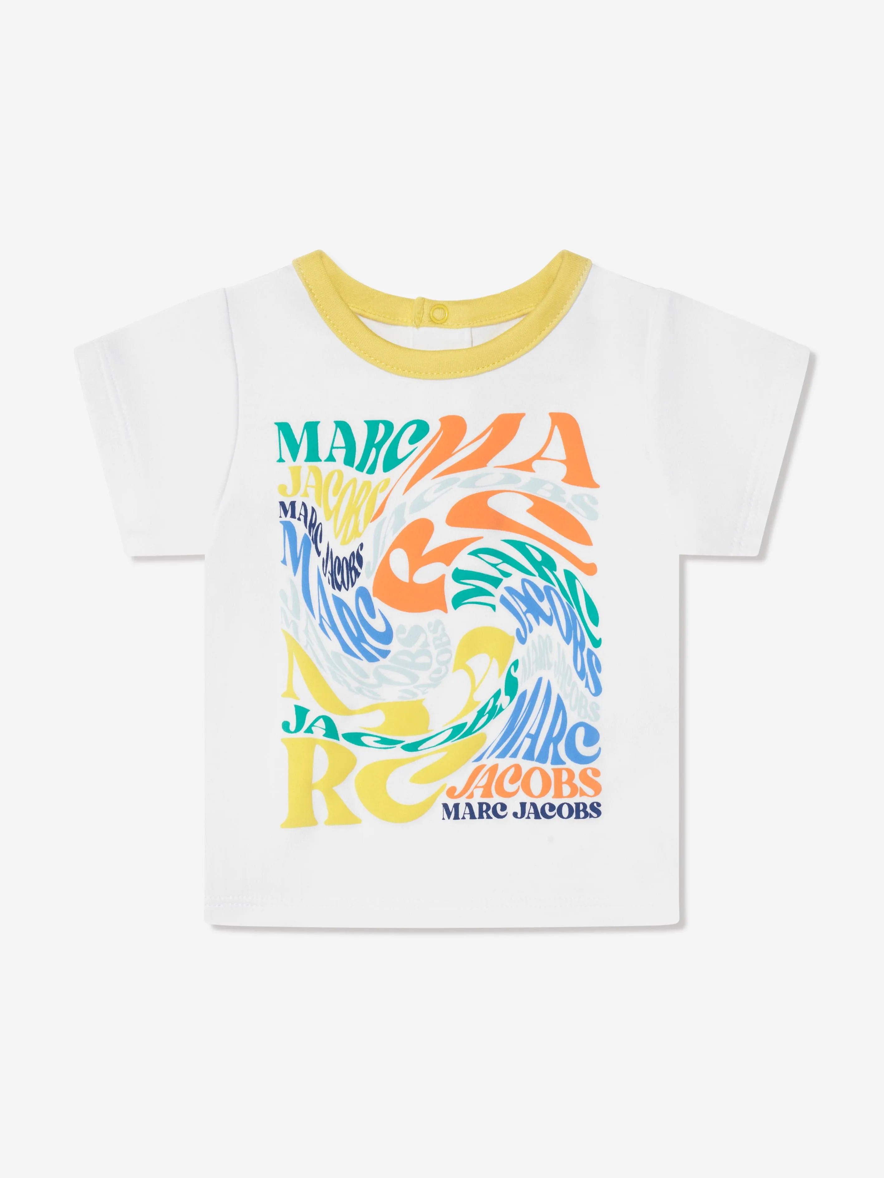 MARC JACOBS Baby Boys T-Shirt And Shorts Set in White