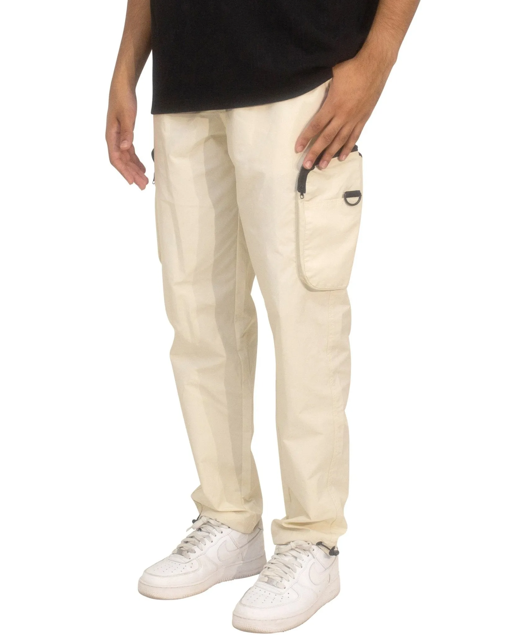 Men's Nylon Active Cargo Pants – Lightweight Water-Resistant Outdoor Trousers