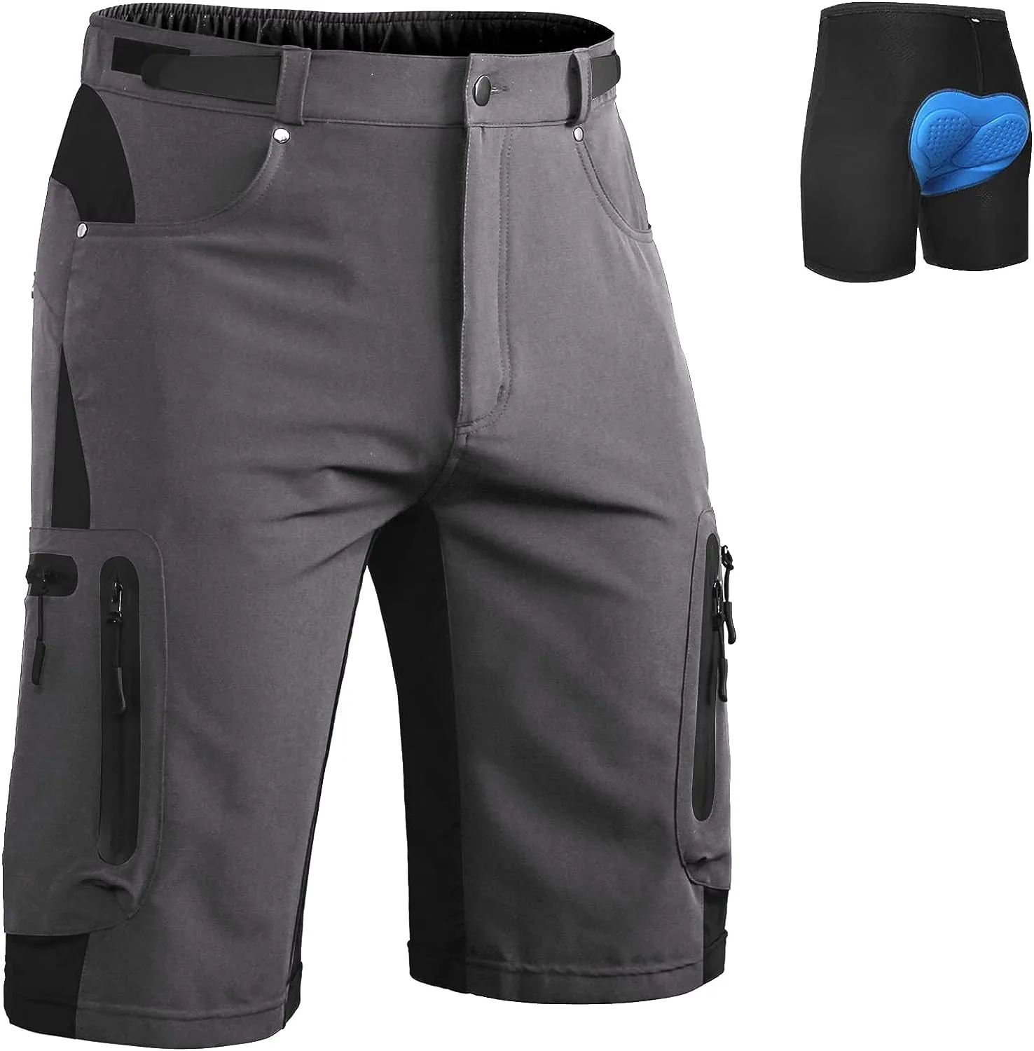 Men's Padded Mountain Bike Shorts 01