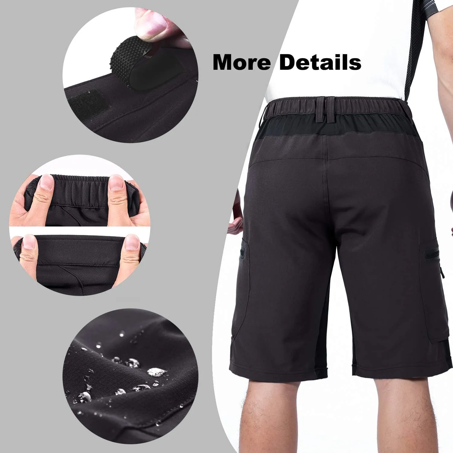Men's Padded Mountain Bike Shorts 01