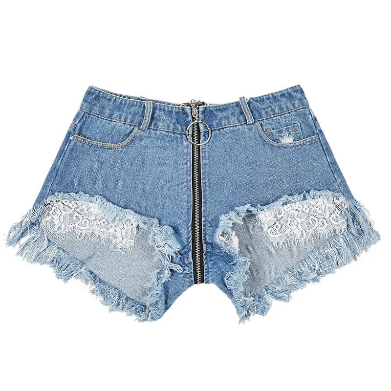 Mini Denim Shorts Sexy Jeans Shorts Hot Pants For Women