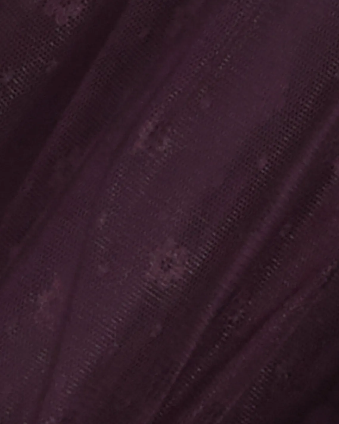 Mini Tiered Skirt in Plum Tulle