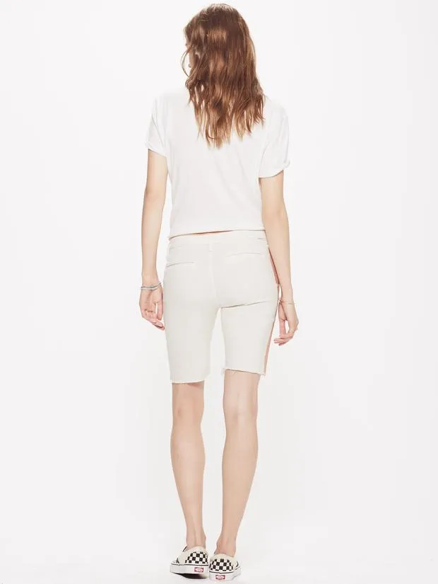 MOTHER - The Vagabond Prep Fray Short Ivory