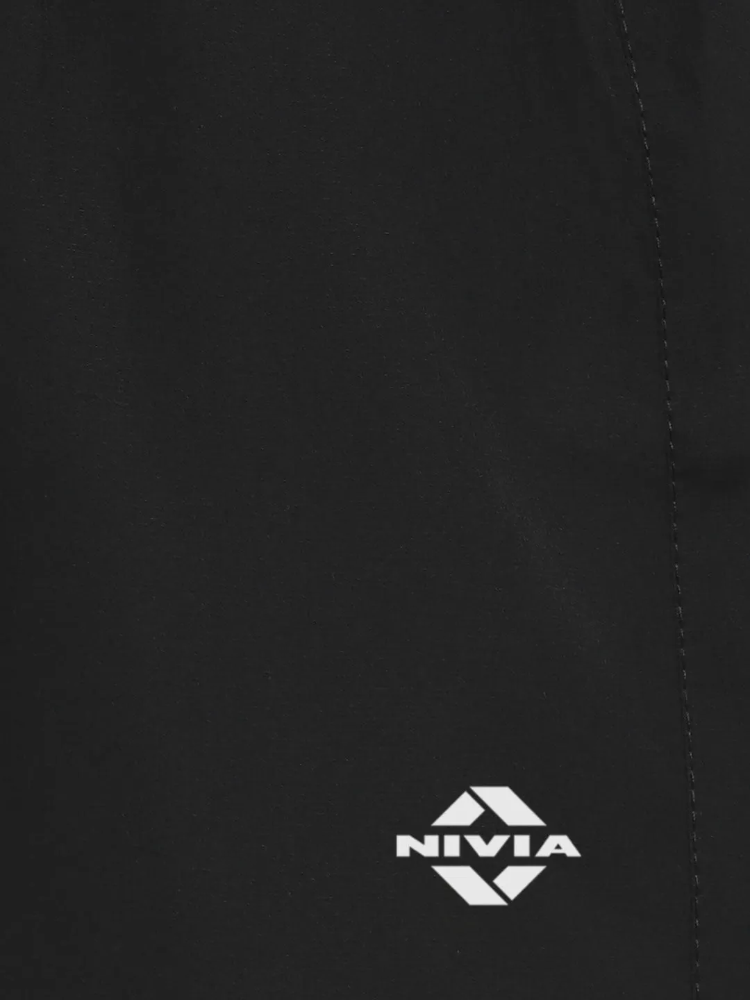 Nivia Cargo Pants for Men/Micro Chex Fabric trackpants with Velcro Pocket -Black(S)