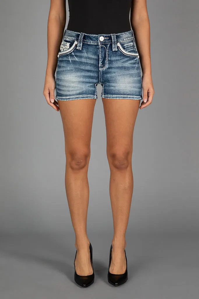 NIXIE DENIM SHORTS