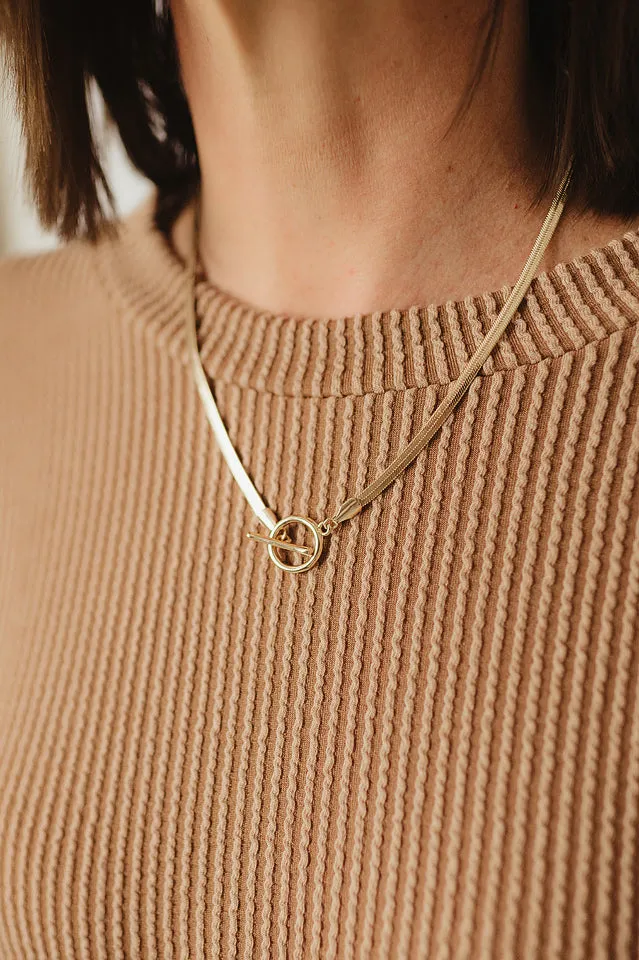Oversized Two Tone Pullover